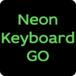 neon keyboard go android application logo